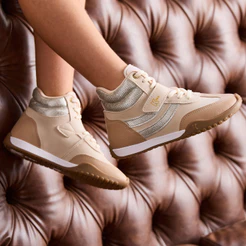 Tenis Infantil Menina Kidy K360 Cano Alto Flat Conforto Leve Escolar Uso Diario Estilo Moderno