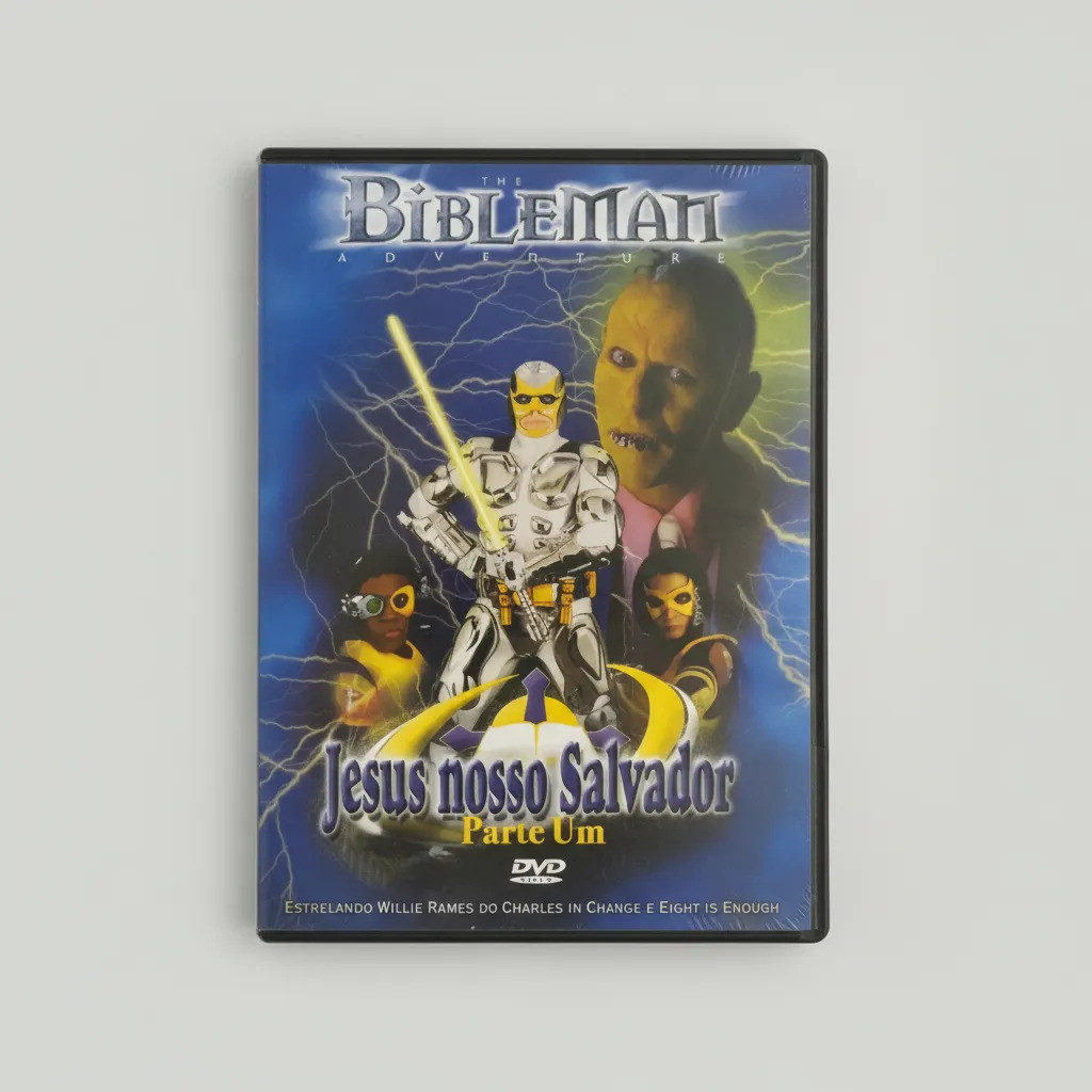 Dvd Bibleman Jesus Nosso Salvador Parte  1