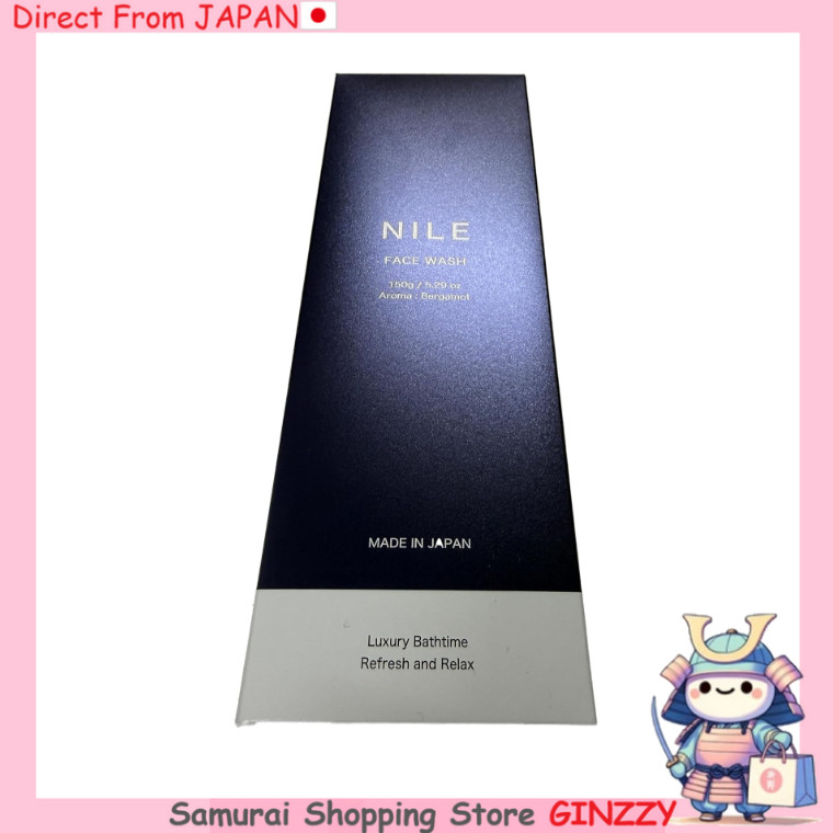 NILE Espuma Densa para Limpeza Facial - Sabonete em Creme com Rede de Limpeza