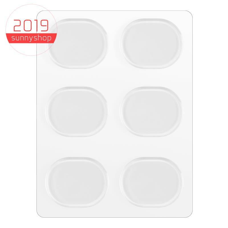 [Bestseller S] 6 Unidades/Conjunto Snare Drum Mute Pad Damper Gel Pads Silenciador Mudo Transparente Acessórios Para Ins
