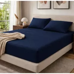 Lençol 400 Fios Micropercal Premium Super Macio Cama de Hotel Berço a King