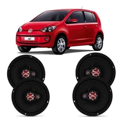 Kit Alto Falante Portas Vw Up! 2015 2016 2017 2018 2019