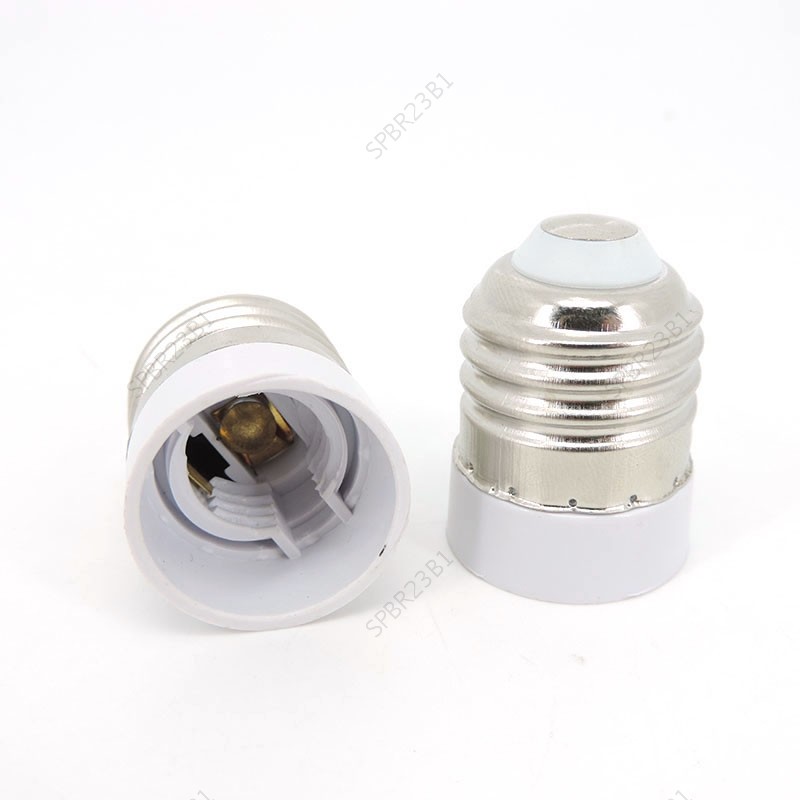 1/2/5 Pçs E27 Para E17 A E27 Lâmpada led Tomada De Energia Base Da Titular Halogênio CFL Adaptador Conversor BR23B1