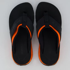 Chinelo Kenner Rakka Sport Preto e Laranja