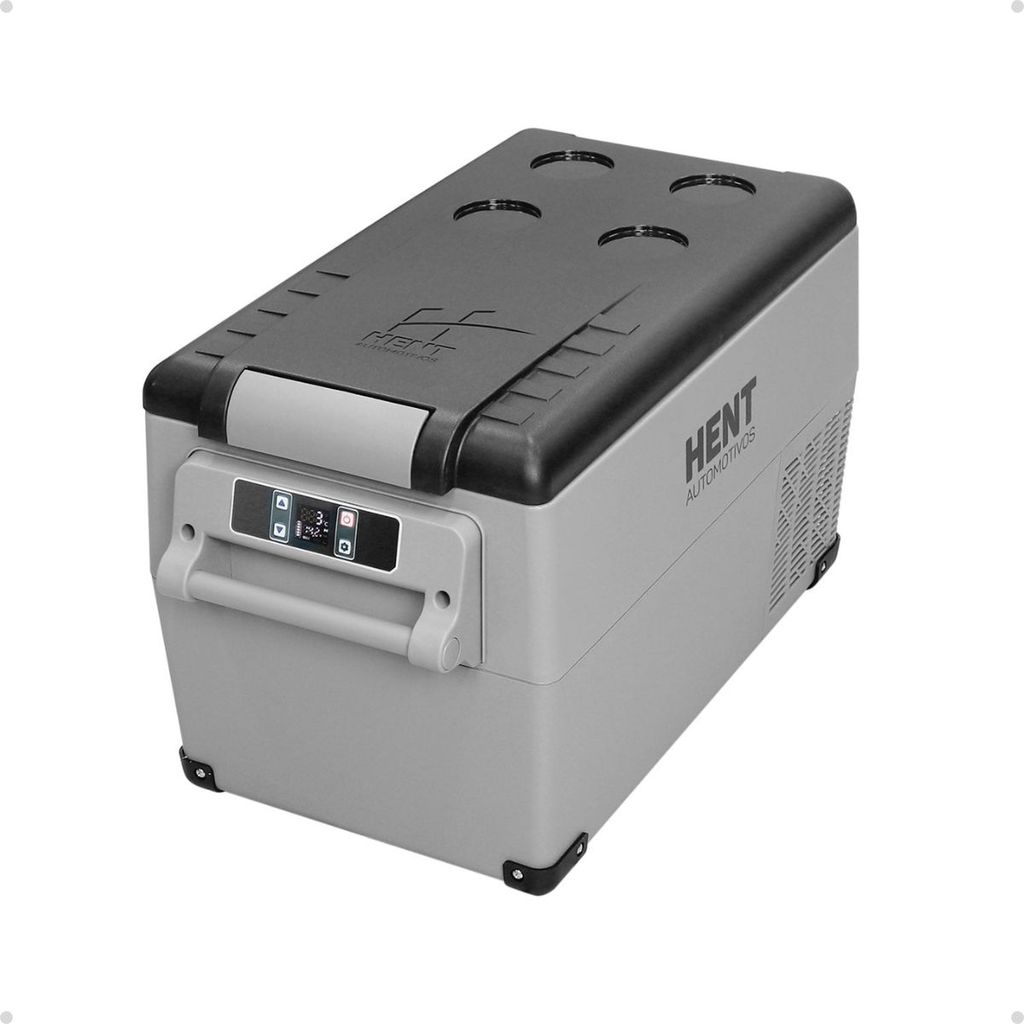 Geladeira Portátil Automotiva 50 Litros Quadrivolt Exclusive Freezer Caminhão Carro Motorhome