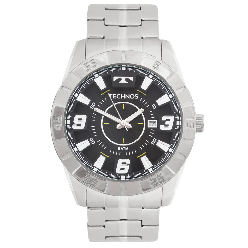 Relógio Masculino Technos Performance Racer Prata 2115KYX1P