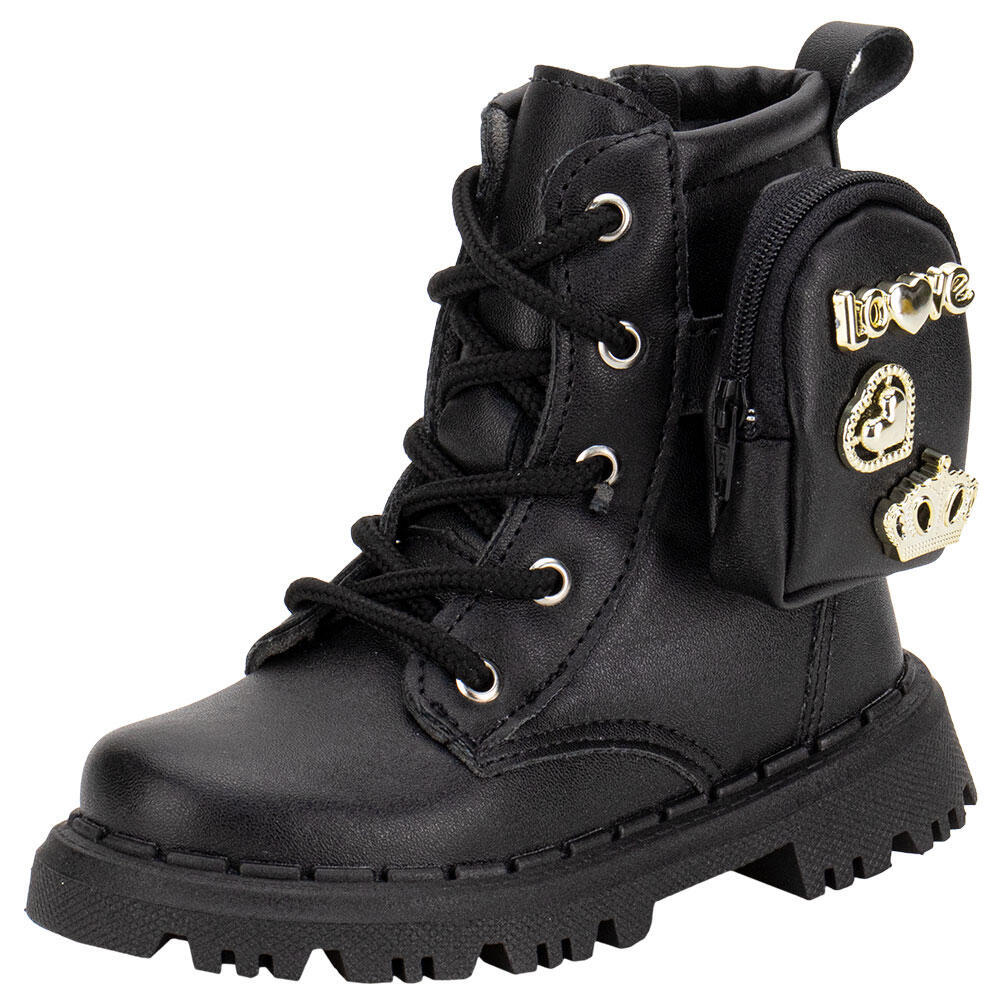 Bota Infantil Coturno Bag Nilqi 15106