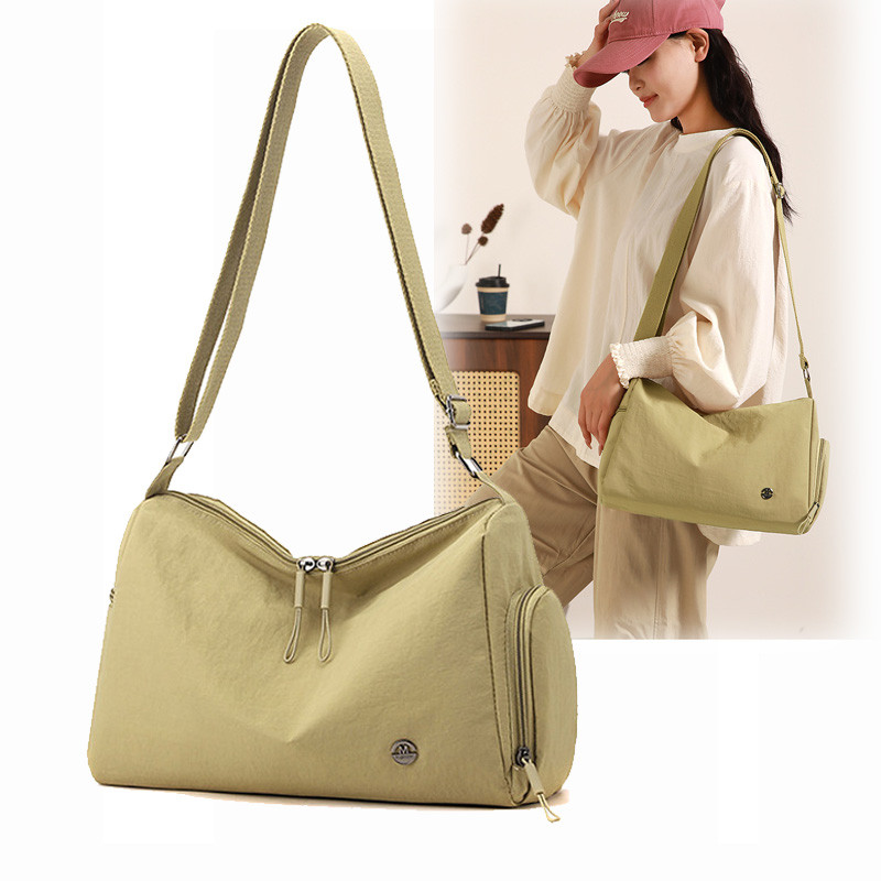 Leve lazer grande capacidade saco de viagem feminino esportes Fitness Yoga saco de armazenamento portátil Cross-body moc