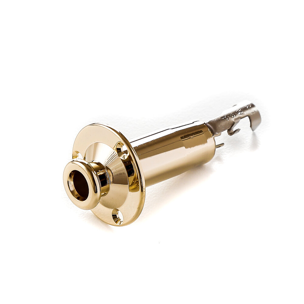 Jack De Conexão Stereo Dourado (Unidade) Spirit TM7-GD