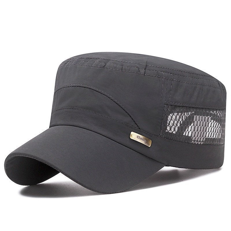 Boné Militar Masculino de Secagem Rápida Boné de Beisebol de Verão Boné Militar Feminino Boné de Malha Respirável para A