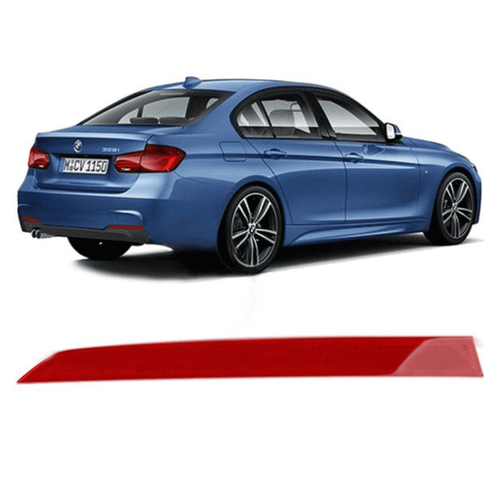 Olho de Gato Refletor Parachoque Traseiro BMW 320i 328i 330i 335i M Sport de 2015 a 2019 - Direito