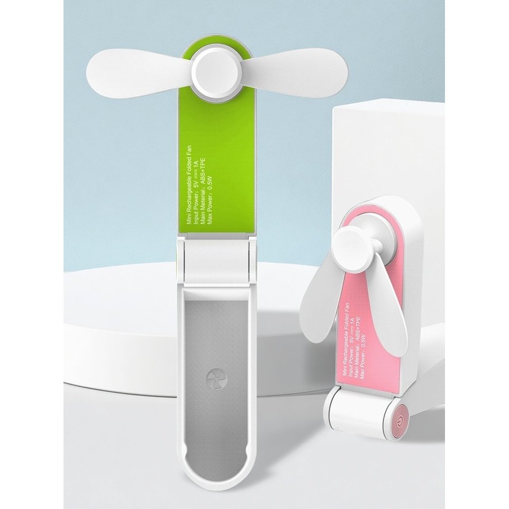 C28 Mini ventilador pequeno portátil de carregamento usb ventilador de bolso Desktop portátil dobrável ventilador transf