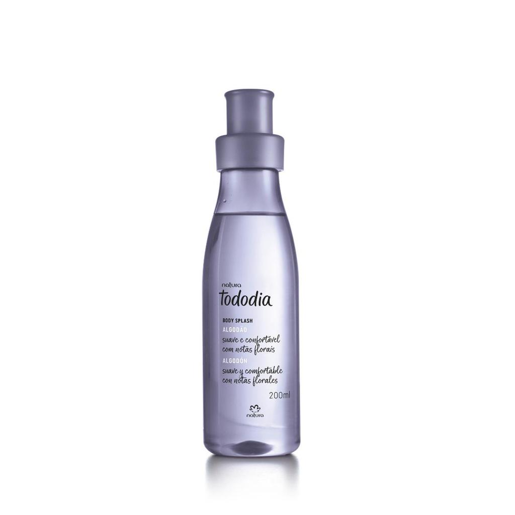 Body Splash Natura Tododia Algodão 200ml