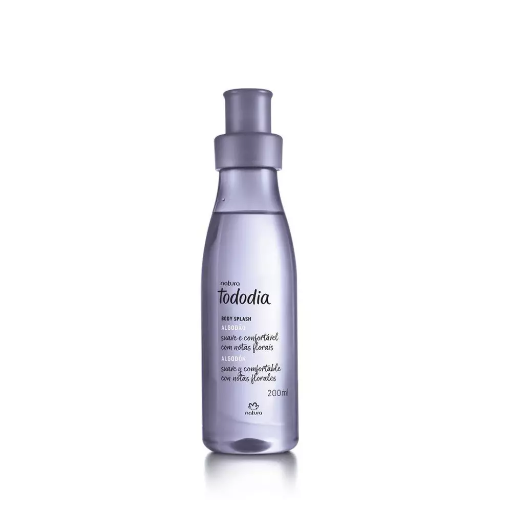 Body Splash Natura Tododia Algodão 200ml