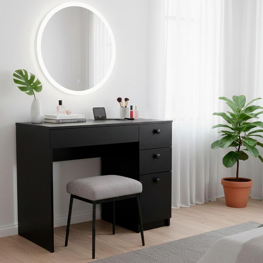 Mesa de escritório Ditália 4 Gavetas PE-140