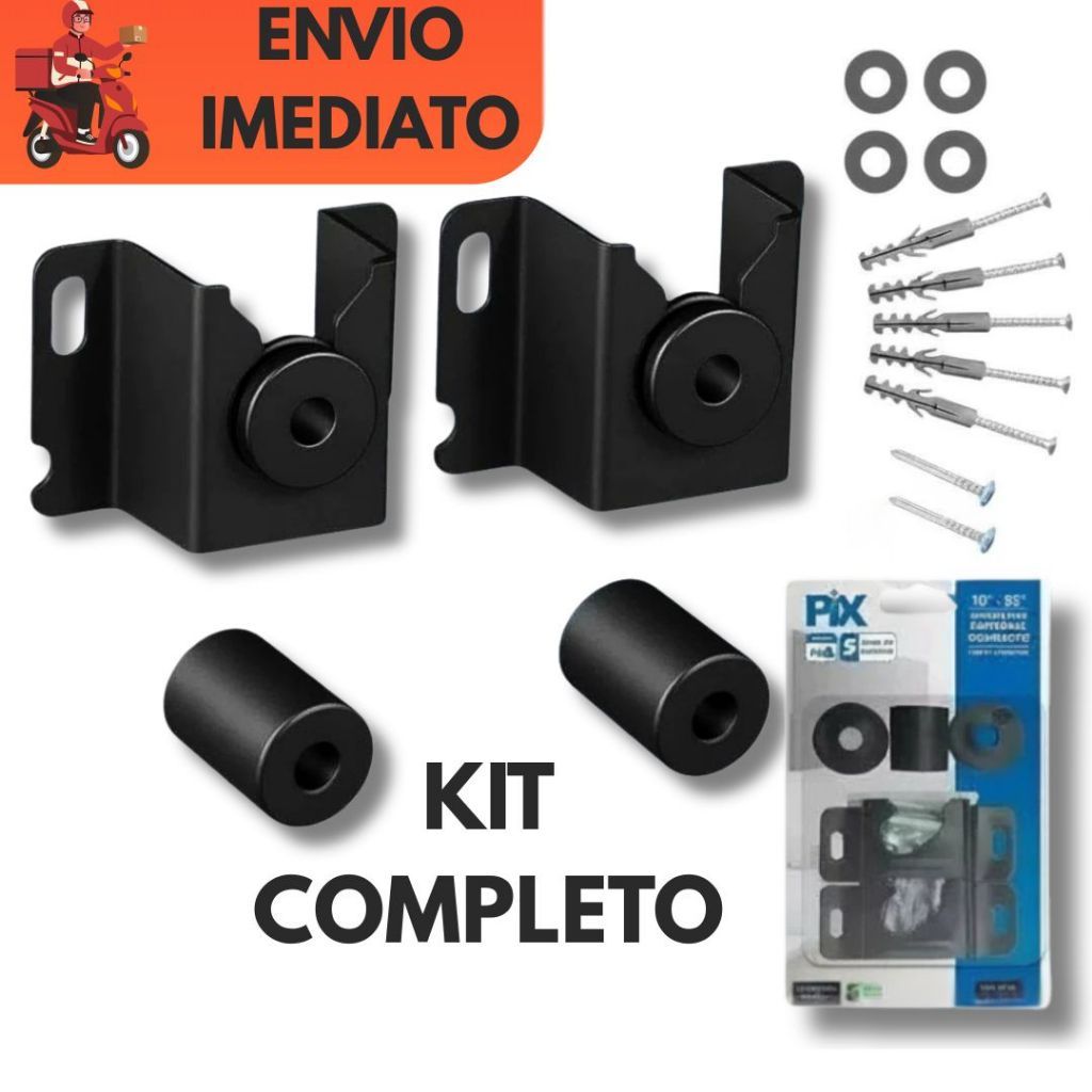 Suporte de Tv Universal Fixo Smart TV LED LCD 4K Parede E Painel 10 24 32 43 50 55 60 75 100 Polegadas