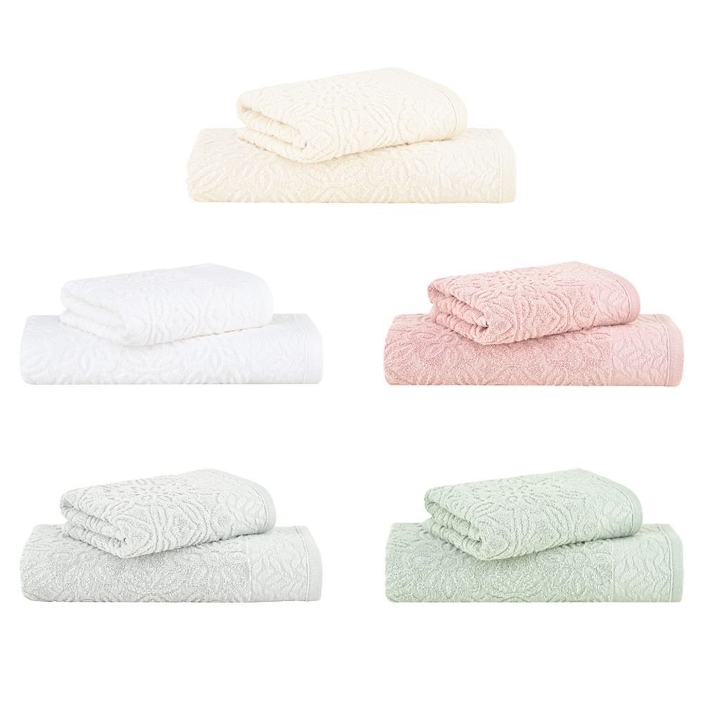 Jogo de Toalhas Buddemeyer Floralis Extra Soft Banho 2 peças