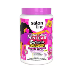 Creme de Pentear Salon Line Definição Duradoura Cachos à Prova 1kg
