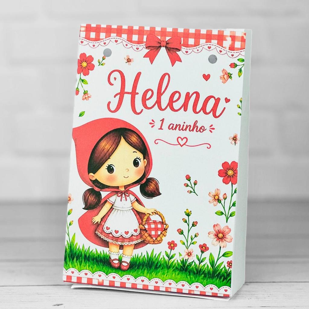 Sacolinha Personalizados CHAPEUZINHO VERMELHO CUTE (PEGUE E MONTE) / Lembrancinha Mimos Festa Aniversário Infantil