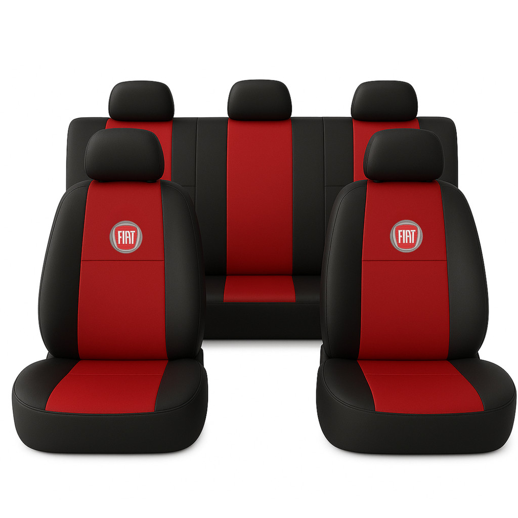 Capas P/ Banco Estofado Couro Fiat Novo Uno 2011 A 2021