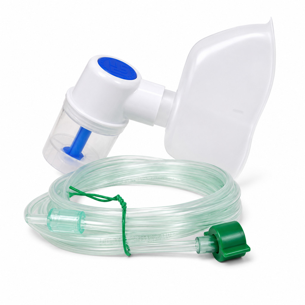 Kit Completo Inalador Omron Infantil Máscara Nebulizador