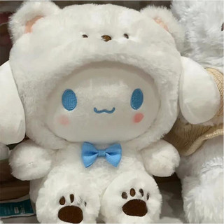Brinquedo de Pelúcia Hello Kitty Kuromi Cinnamoroll 22cm - Boneca Sanrio Fofa, Brinquedo para Meninas, Presente de Anive
