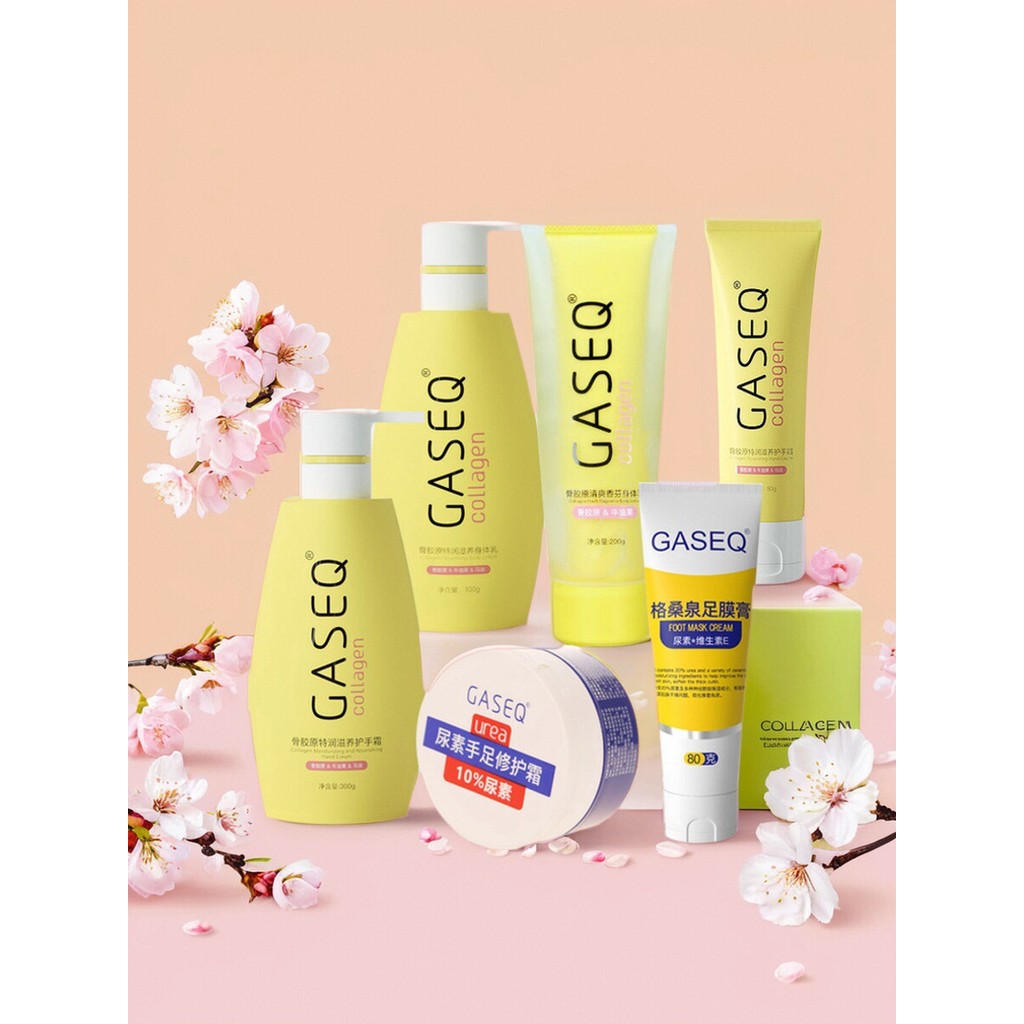 Gesangquan osso colágeno creme para as mãos corpo manteiga de karité óleo de cavalo hidratante hidratante refrescante nã