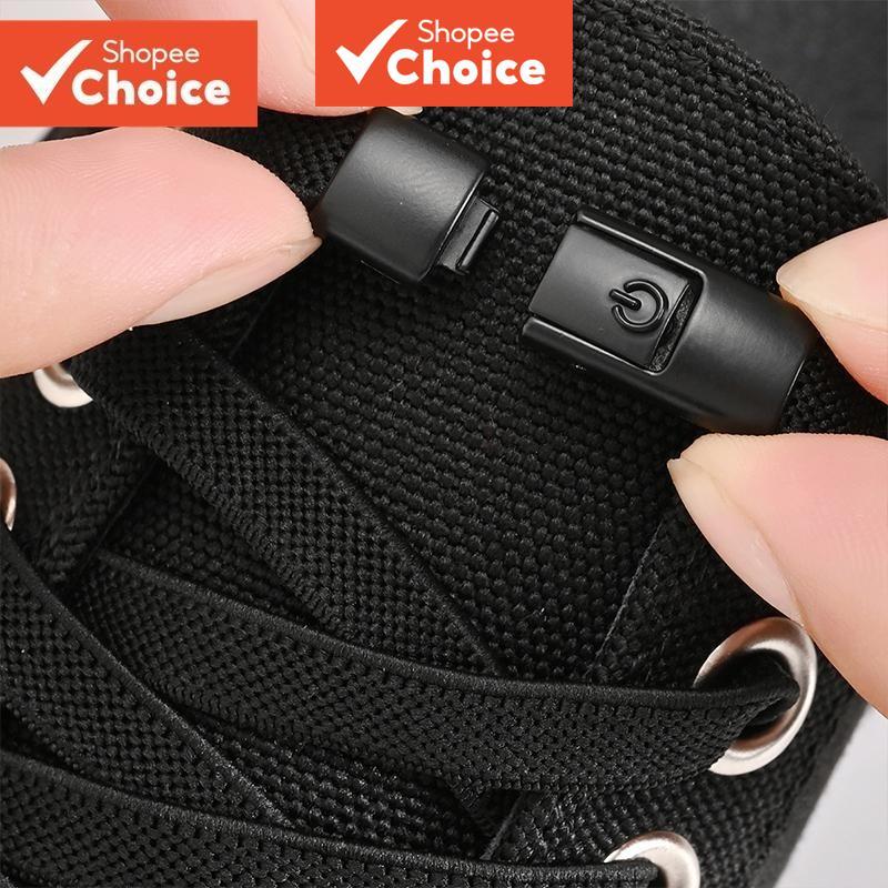 Sem Gravata Cadarços De Sapato Imprensa Bloqueio Planos Para Crianças Adultos 8mm Largura Fácil Ajuste Técnicas De Laço