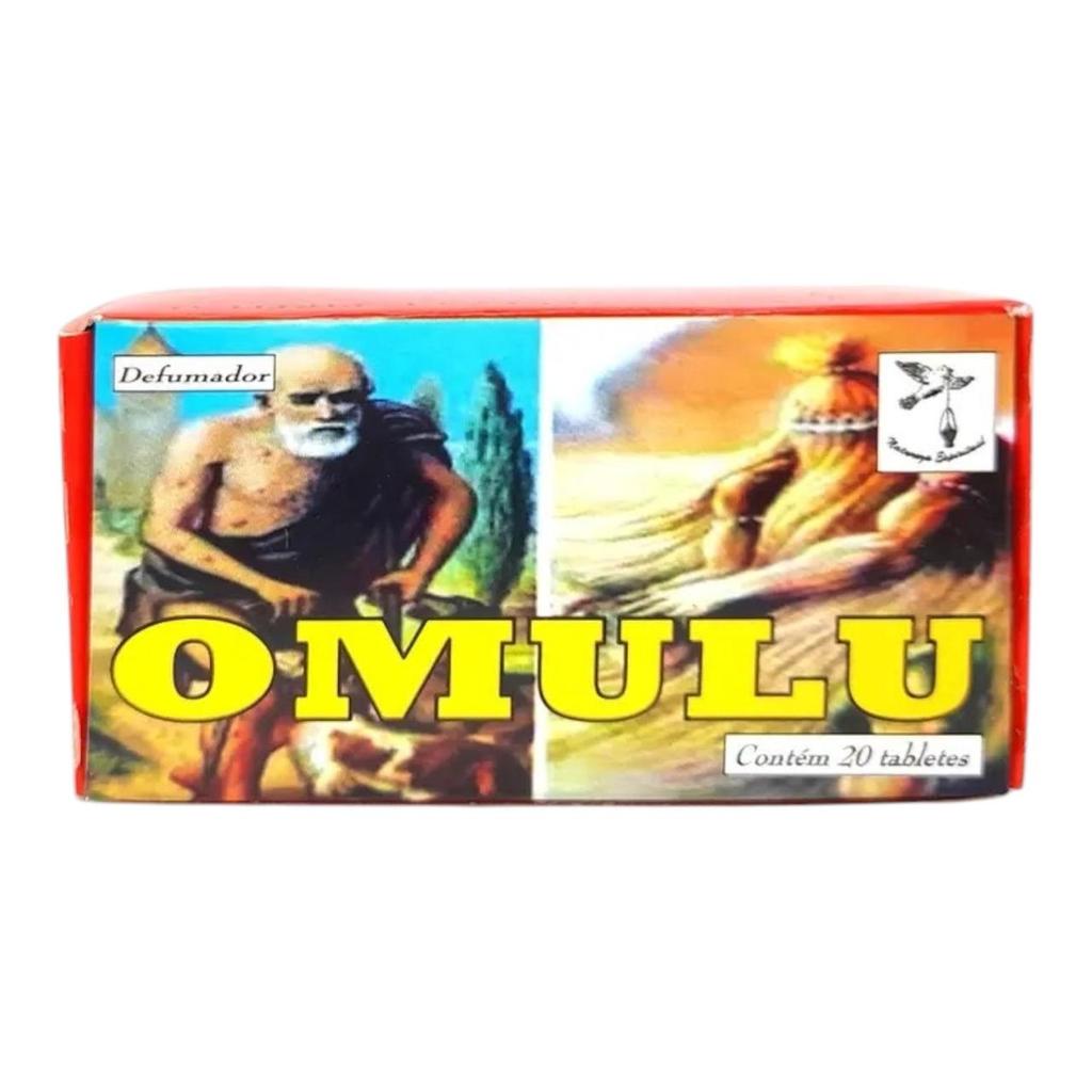 Defumador Natureza Omolu Tablete | Cura | Proteção | Limpeza Espiritual