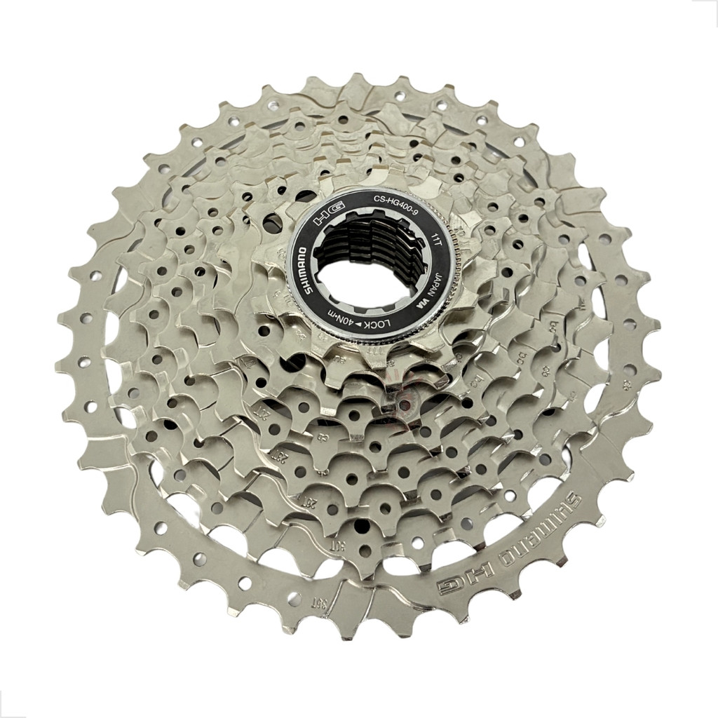 Cassete 9v Shimano Alivio Hg400 11/36d Mtb 3x9v 2x9v Altus Prata