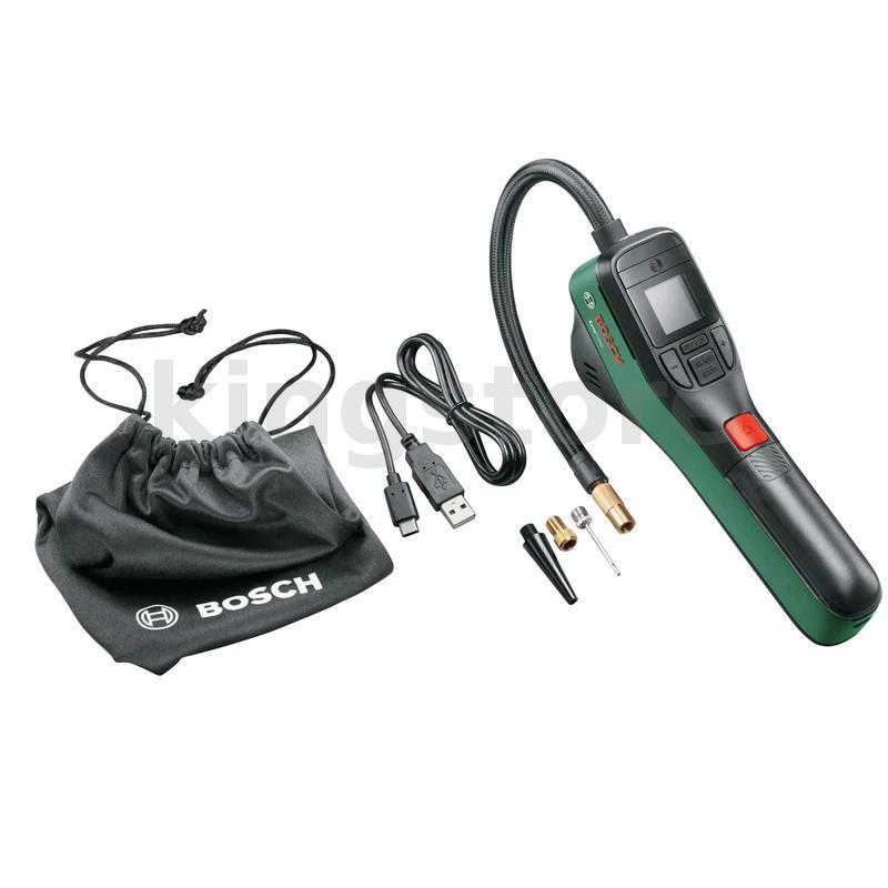 Para Bomba De Ar Sem Fio Bosch EasyPump Display Digital USB-C Recarregável Mini Compressor Portátil Inflador De Pneus Bi