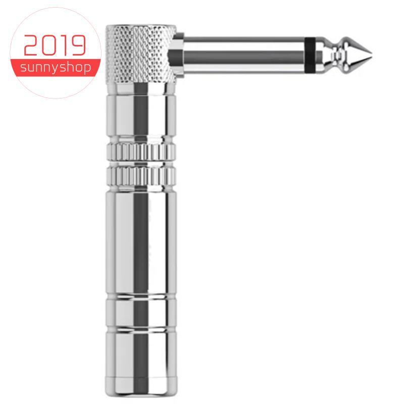 [Bestseller S] Teclado Eletrônico , Maçarico Elétrico , Adaptador De Cabo De Microfone 6.35 Macho Para Fêmea Cotovelo In