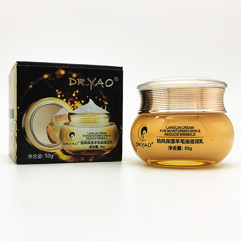 Salão de Beleza Dr. Yao Windproof Lanolina Oil Loção Hidratante Hidratante Cuidados Com A Pele Feminina