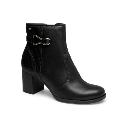 Bota Feminina Salto Grosso Cano Médio Dakota Original