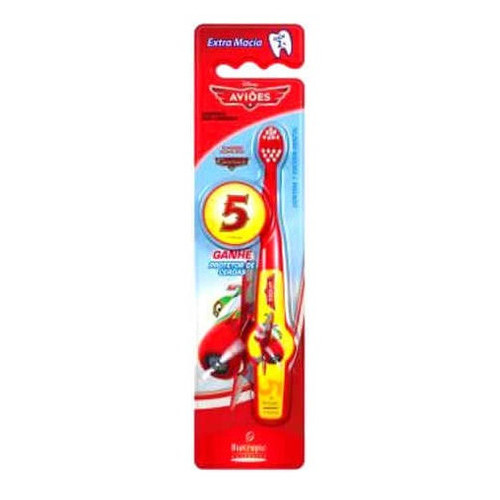 Escova Dental Infantil 2D Aviões Chupacabra - Biotropic