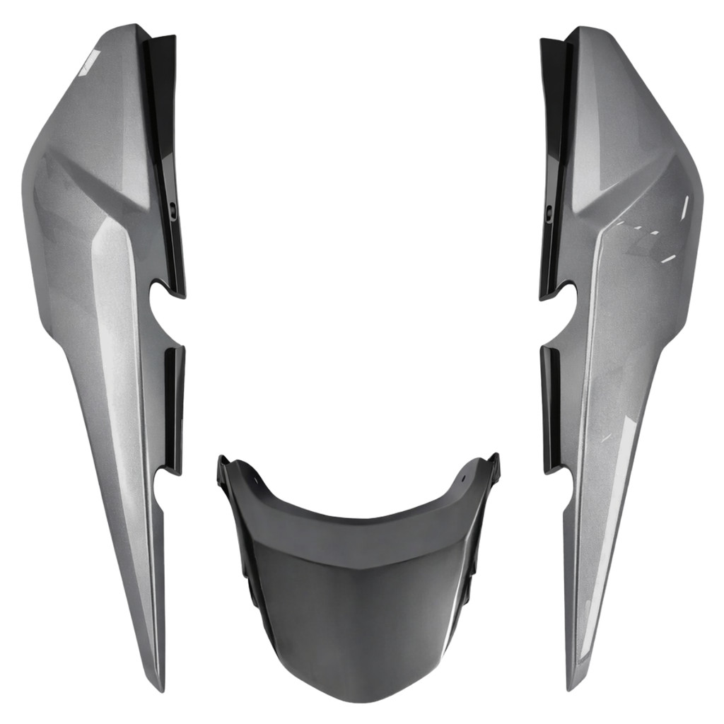 Rabeta Completa Honda FAN/START 160 16/22 PRATA IBIUNA 3 peças