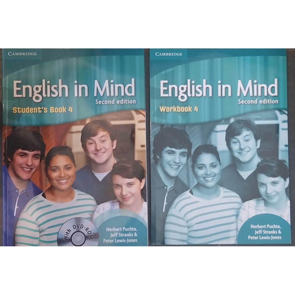 LIVRO,KIT(2),ENGLISH IN MIND,SECOND EDITION,1. STUDENT´S BOOK 4, 2.WORBOOK 4,CD,HERBERT PUCHTA,JEFF STRANKS,PETER LEWIS