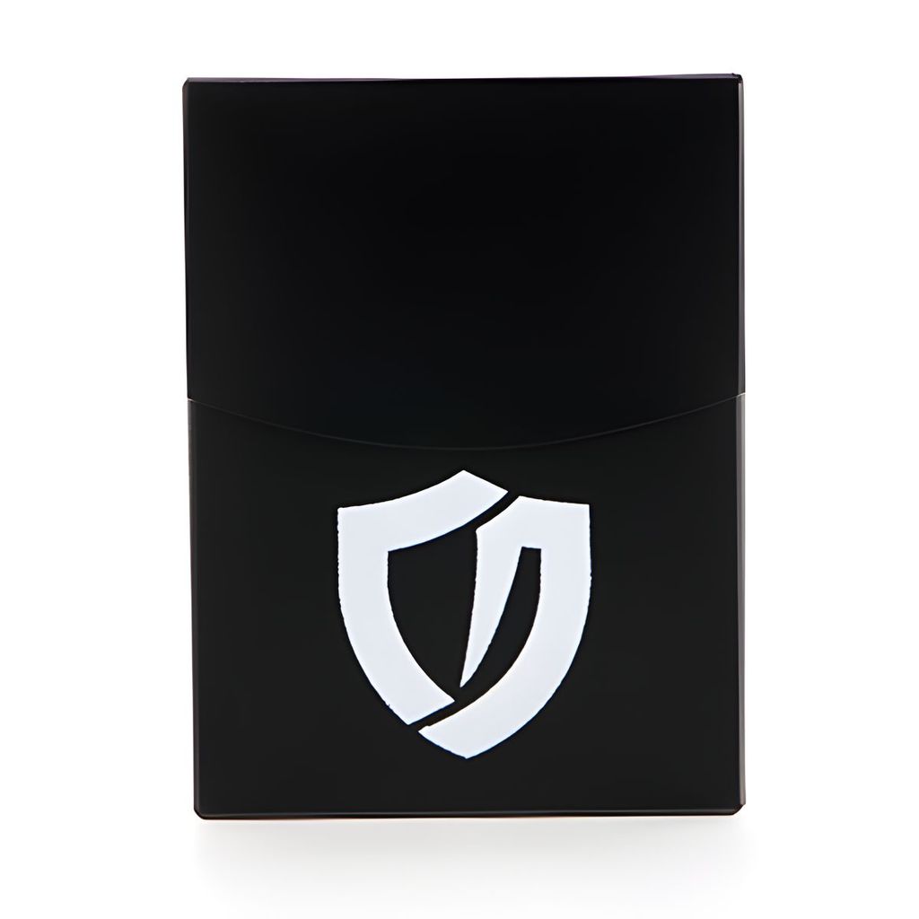 Deck Box Commander 100 Central P/ Cartas Pokemon Magic Tcg - Preto