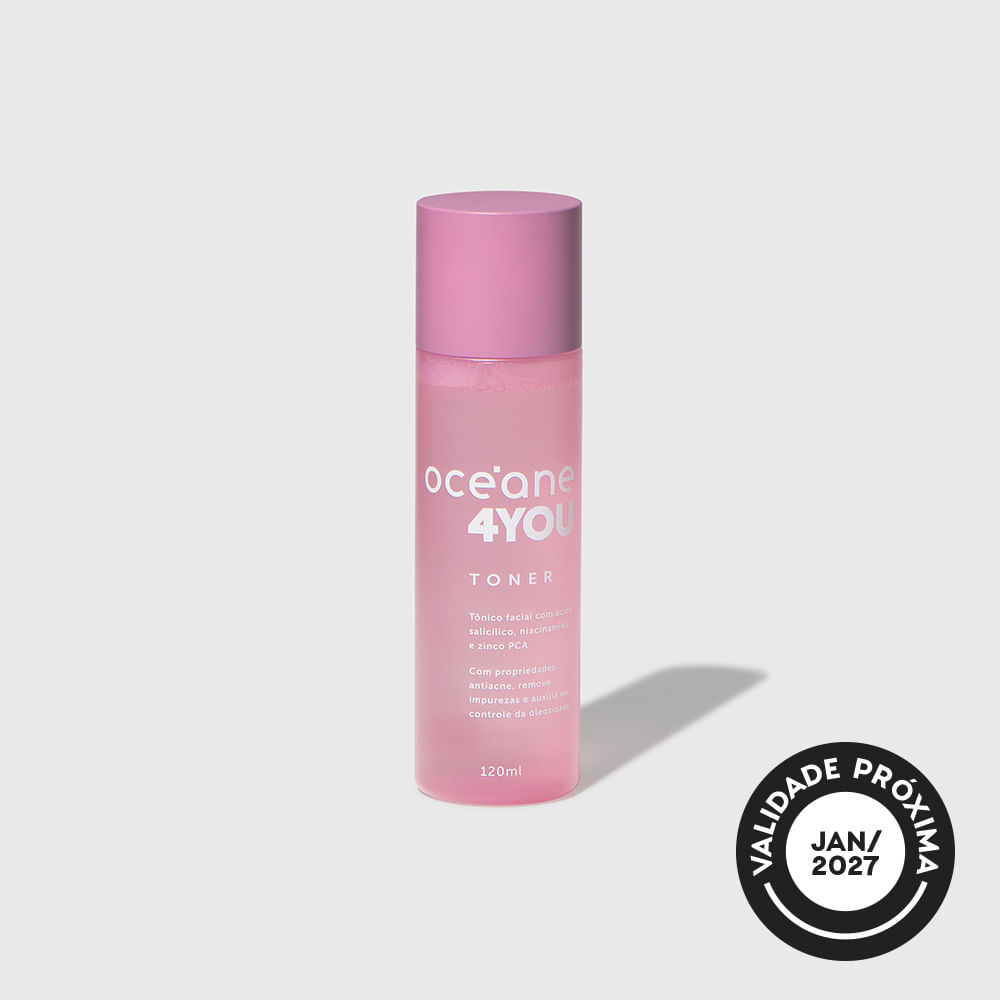 Imagem Tônico Facial com Ácido Salicílico - Toner 4you 120ml