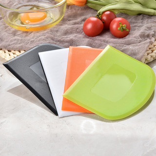 Cortador de plástico raspador espátula massa bolo Silicone amassar almofada creme pão raspador ferramentas cozimento dom