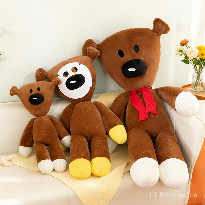 Urso de pelúcia do Mr. Bean, brinquedo de ursinho do Mr. Bean, presente para crianças.