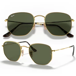Óculos De Sol Ray Ban Hexagonal Flat Lenses RB3548NL Tamanho 54