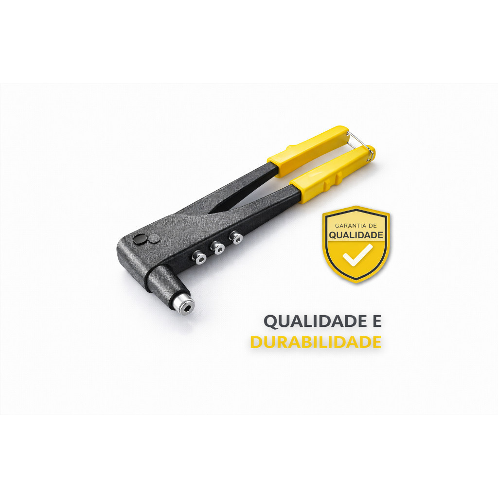 Ferramenta Rebite Rebitador Profissional Pop Completa Com Bicos E Rebites