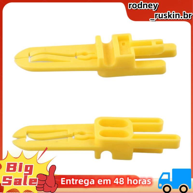 Protetores De Placa De Pinça De Freio De Plástico Para Bicicleta Almofadas Espaçadores Clipe De Proteção Anti-Pitada 2 P