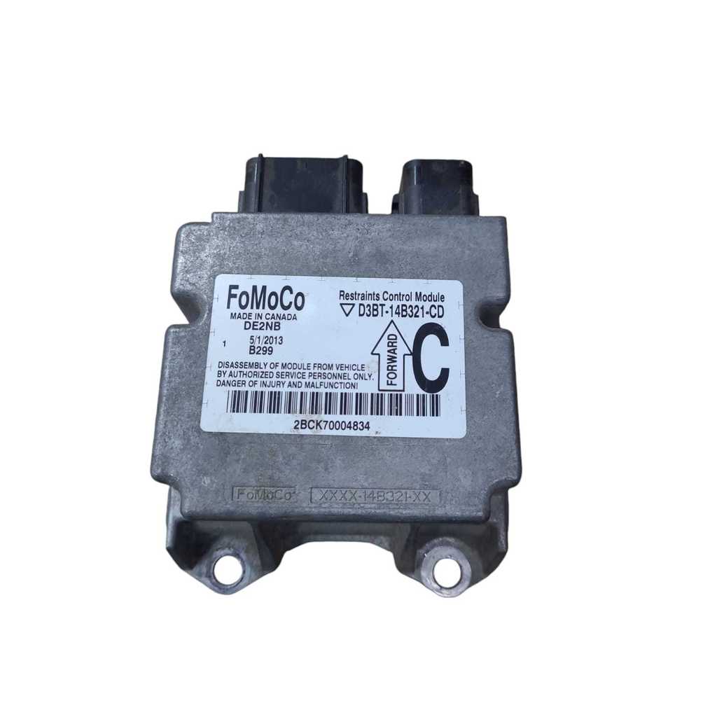 Módulo Sensor Air-bag New Fiesta Powershift 1.6 16v 2014/19