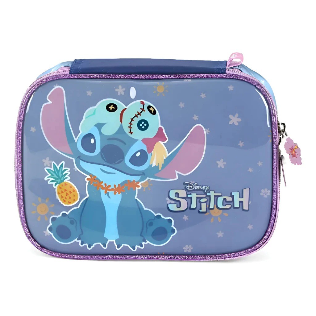 Estojo Escolar Box Infantil Stitch