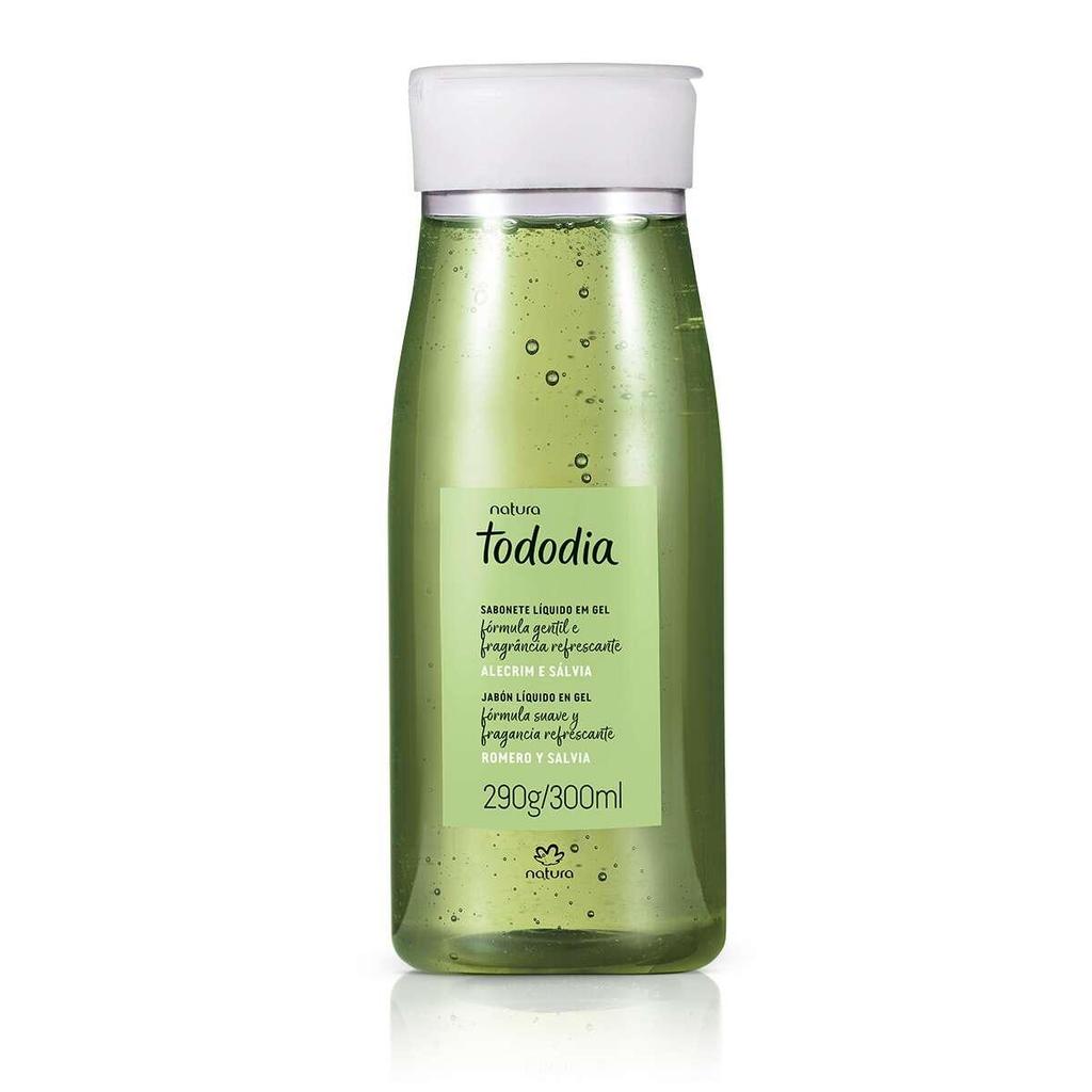 Sabonete Líquido em Gel Tododia Alecrim e Sálvia 300 ml