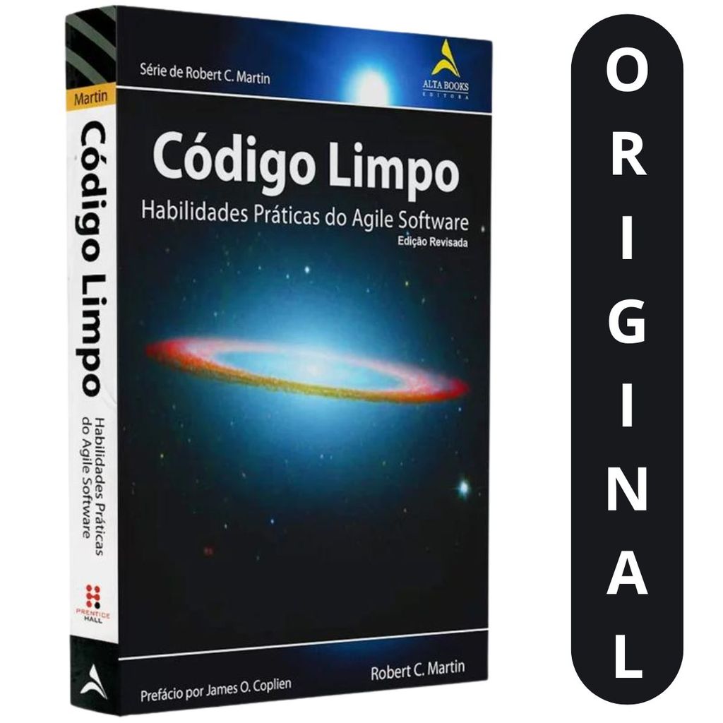 Livro Código Limpo | Técnicas Essenciais para Profissionais de Software Ágil – Robert C. Martin