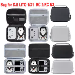Estojo De Transporte Portátil Para DJI Lito X1/1 Bolsa De Armazenamento Dura RC N3/2 Controle Remoto Acessórios Drone