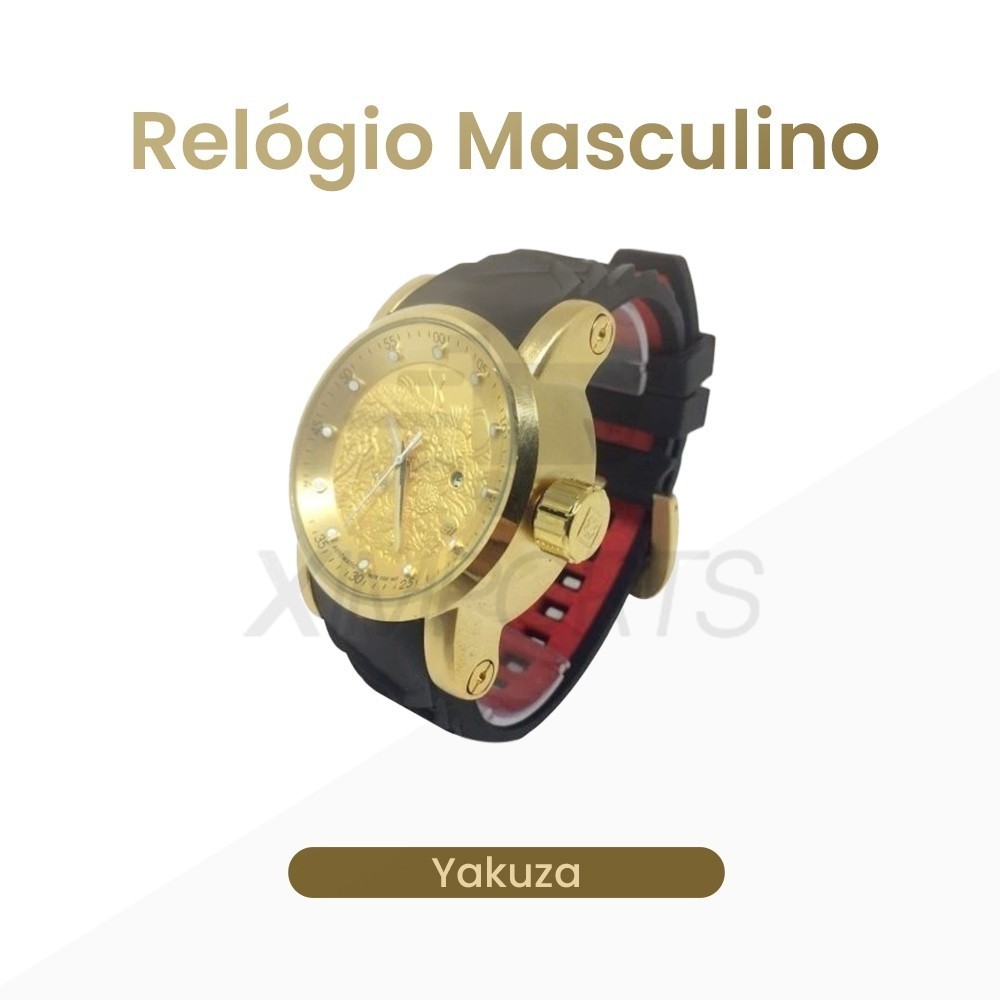 Relógio Masculino Invicta Yakuza S1 Dragão